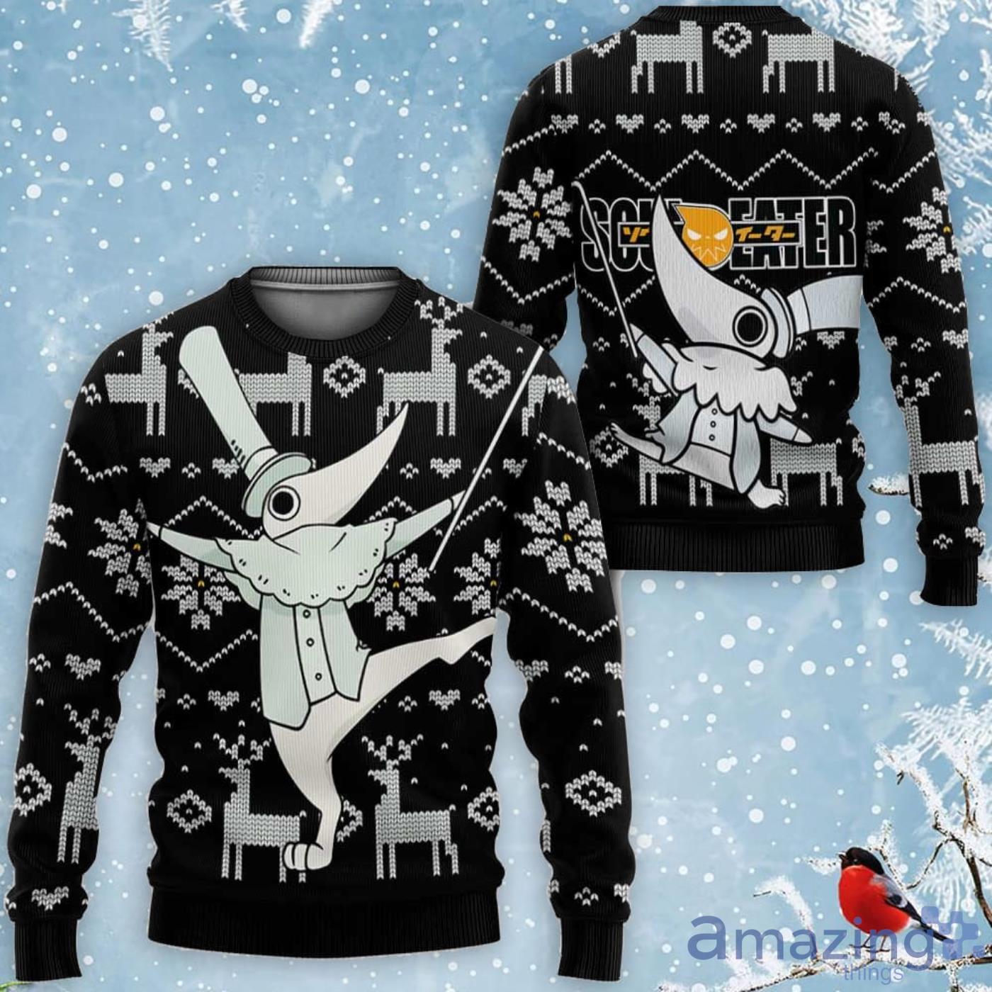 Excalibur Custom Anime Soul Eater Ugly Christmas Sweater