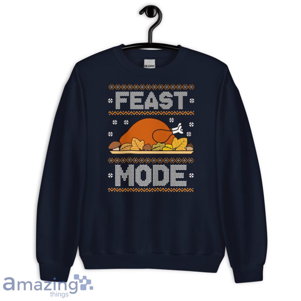 Feast Mode Thanksgiving Christmas Sweatshirt - G185 Crewneck Sweatshirt-1