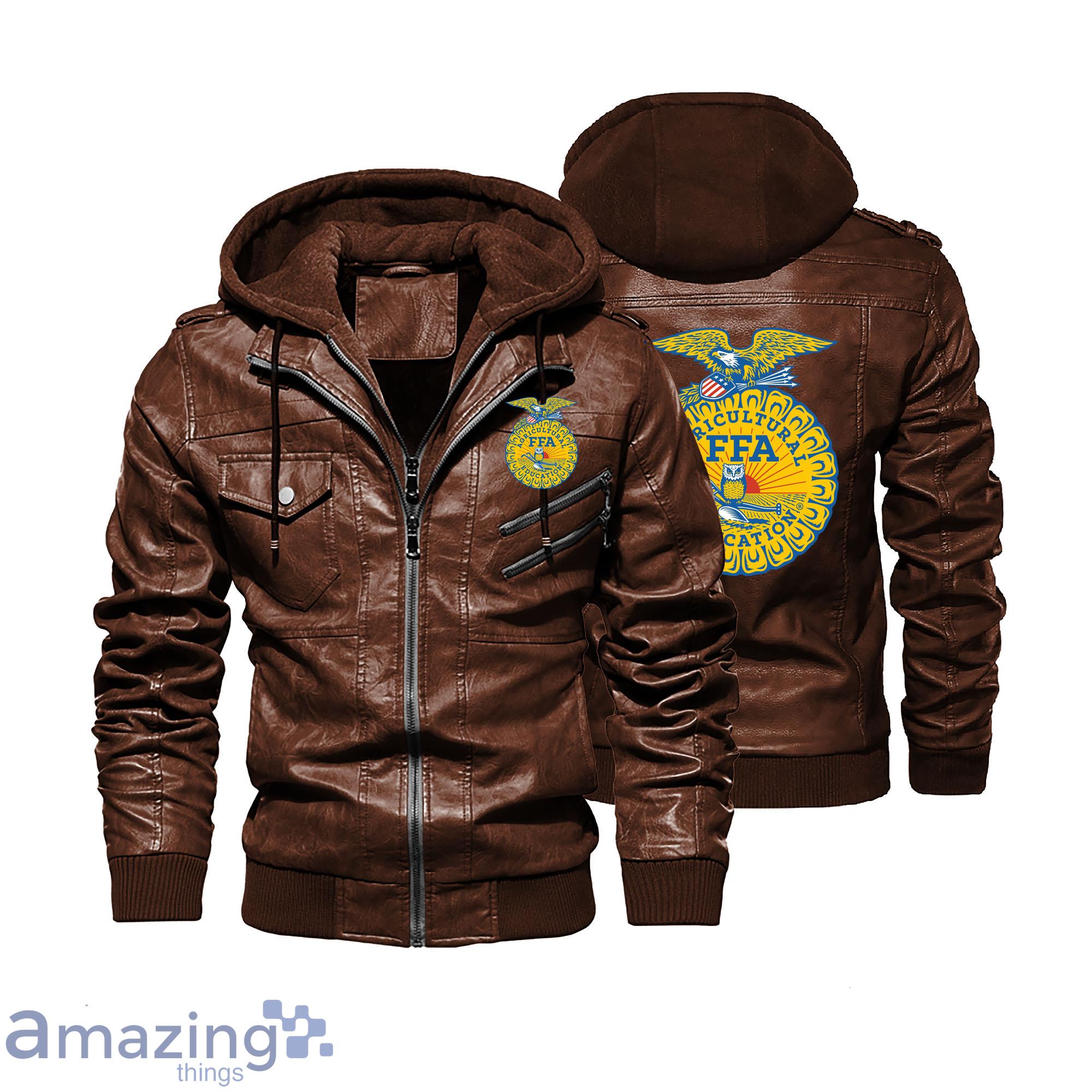 FFA Leather Jacket, Future Farmers Of America Jacket