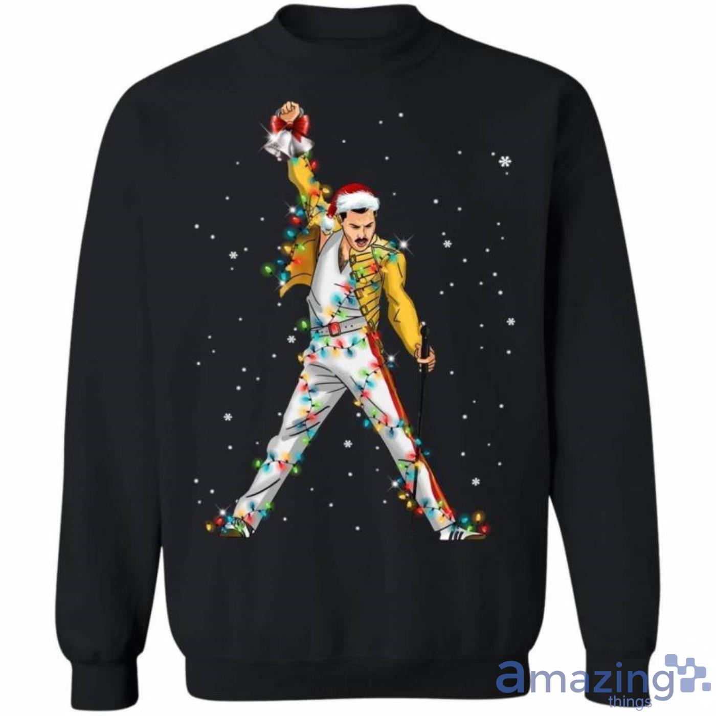 Freddie Mercury Christmas Sweatshirt Gift For Fans Product Photo 1