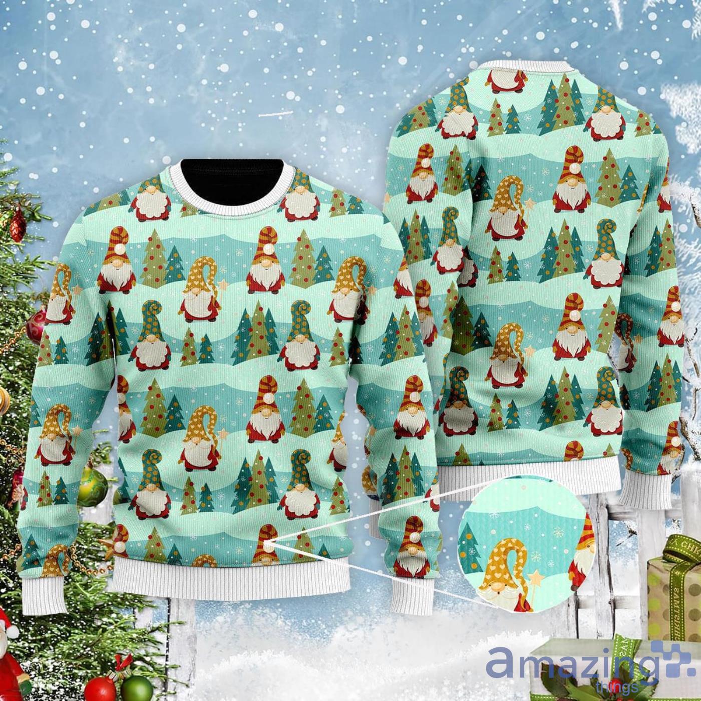 Gnomes Where To Get The Best All Over Print Ugly Christmas Sweater Product Photo 1