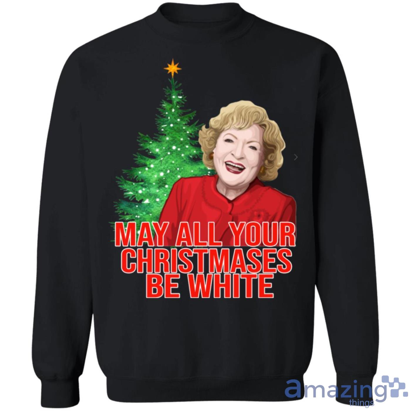 Golden Girls Alison May All Your Christmases Be White Sweatshirt Product Photo 1