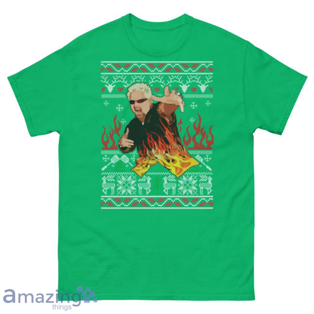 Guy Fieri Christmas Sweatshirt image Guy Fieri Christmas Sweatshirt - Unisex Classic T-Shirt-2