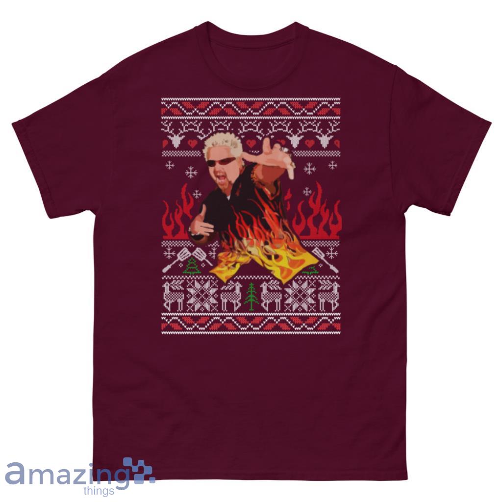 Guy Fieri Christmas Sweatshirt image Guy Fieri Christmas Sweatshirt - Unisex Classic T-Shirt