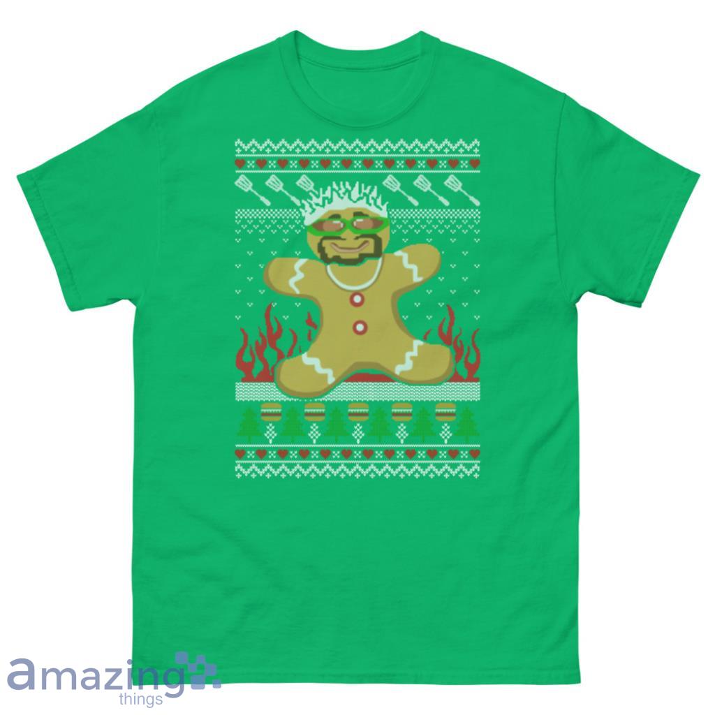 Guy Fieri Ugly Christmas Sweatshirt image Guy Fieri Ugly Christmas Sweatshirt - Unisex Classic T-Shirt-2