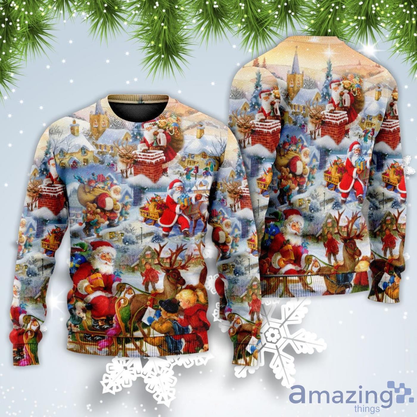 holly jolly christmas sweater