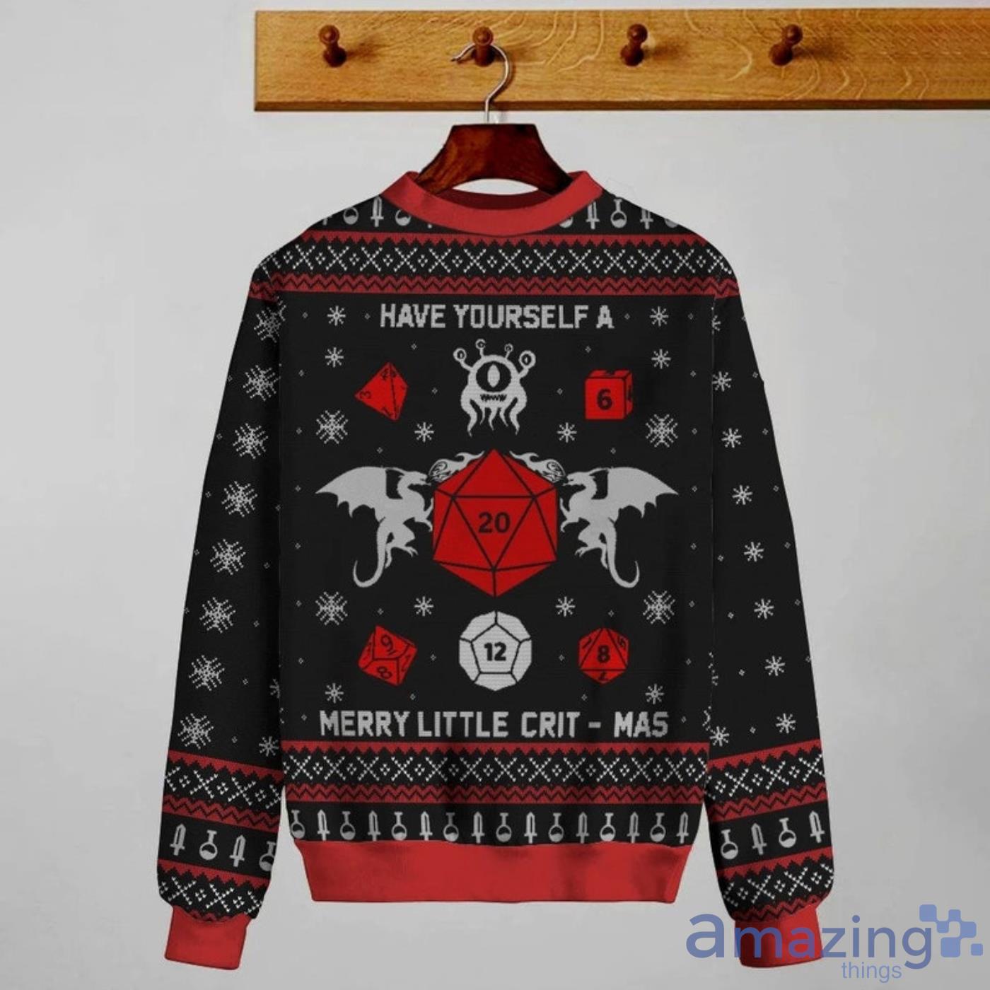 Have Yourself a Merry Little Critmas Christmas Gift Ugly Christmas Sweater Product Photo 1 Have Yourself a Merry Little Critmas Christmas Gift Ugly Christmas Sweater Product Photo 1