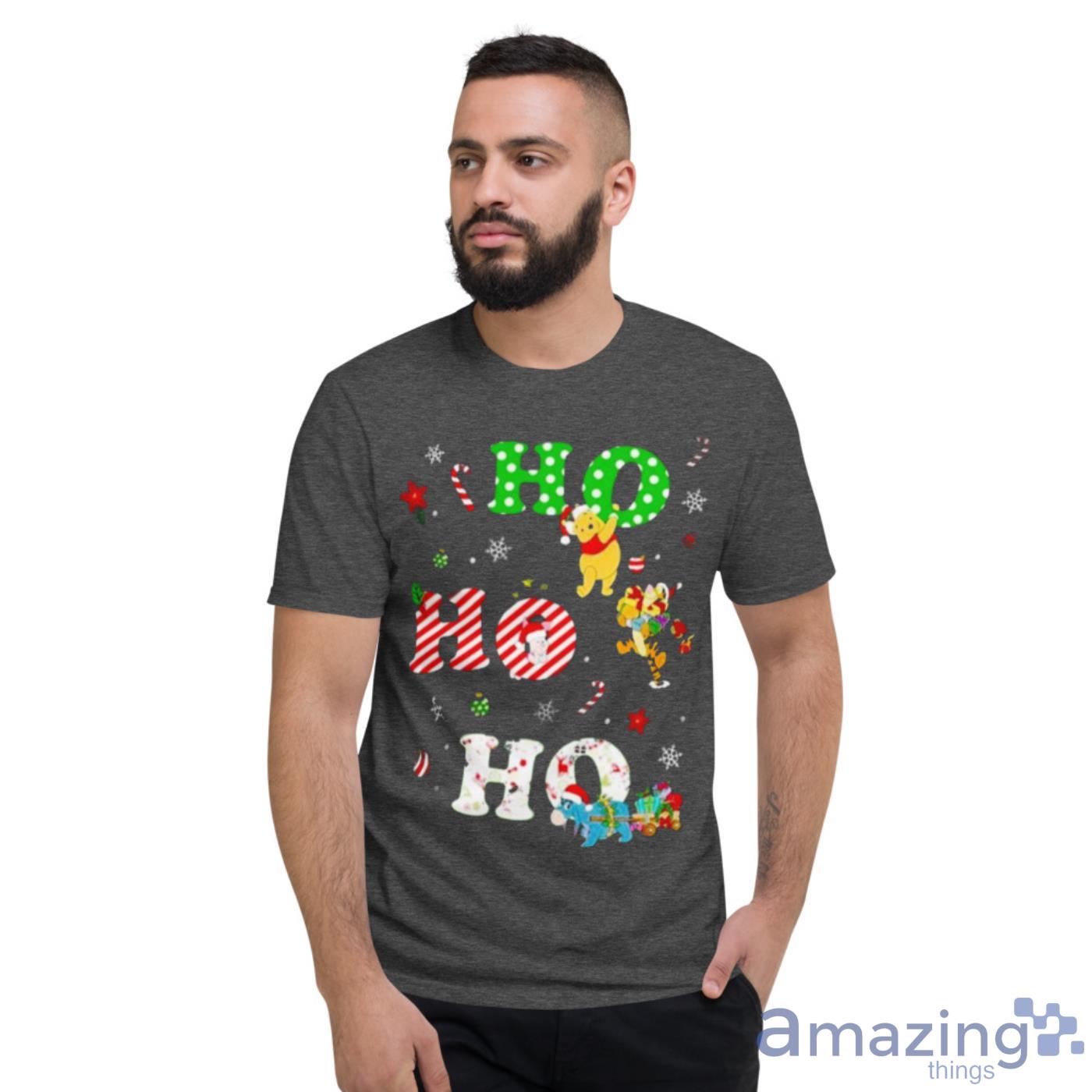 Ho Ho Ho Pooh And Friends Christmas Shirt image Ho Ho Ho Pooh And Friends Christmas Shirt - Short Sleeve T-Shirt-1