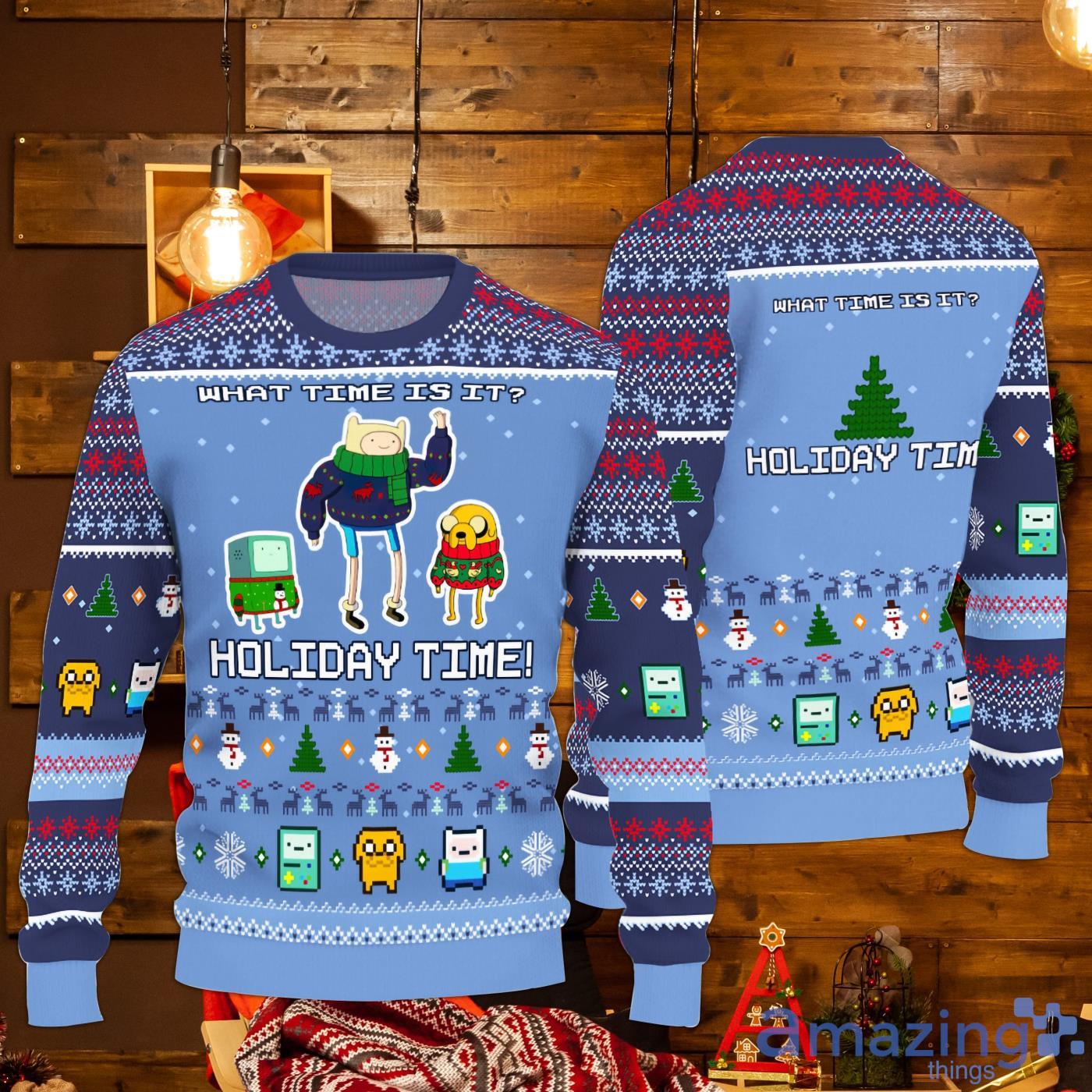 Holiday shop time sweater