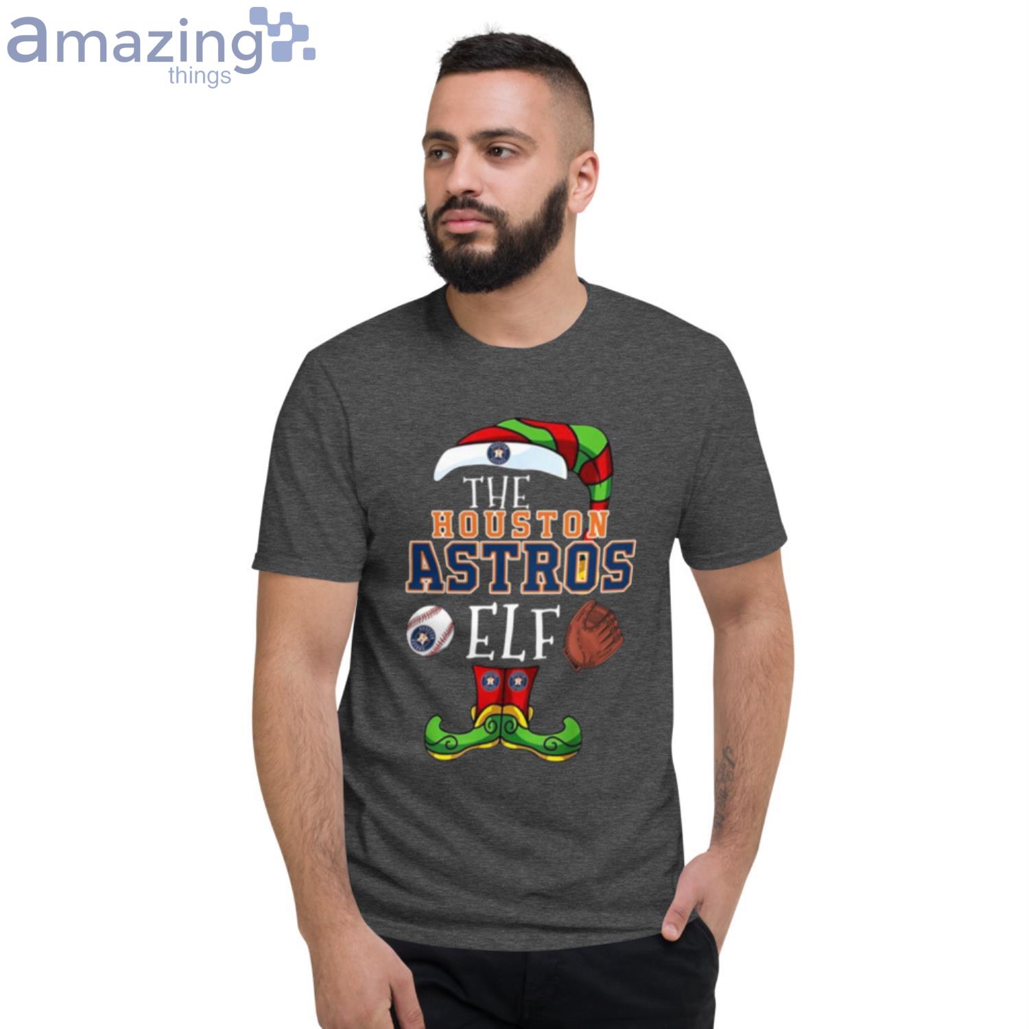 Houston Astros Christmas ELF Funny MLB Shirt