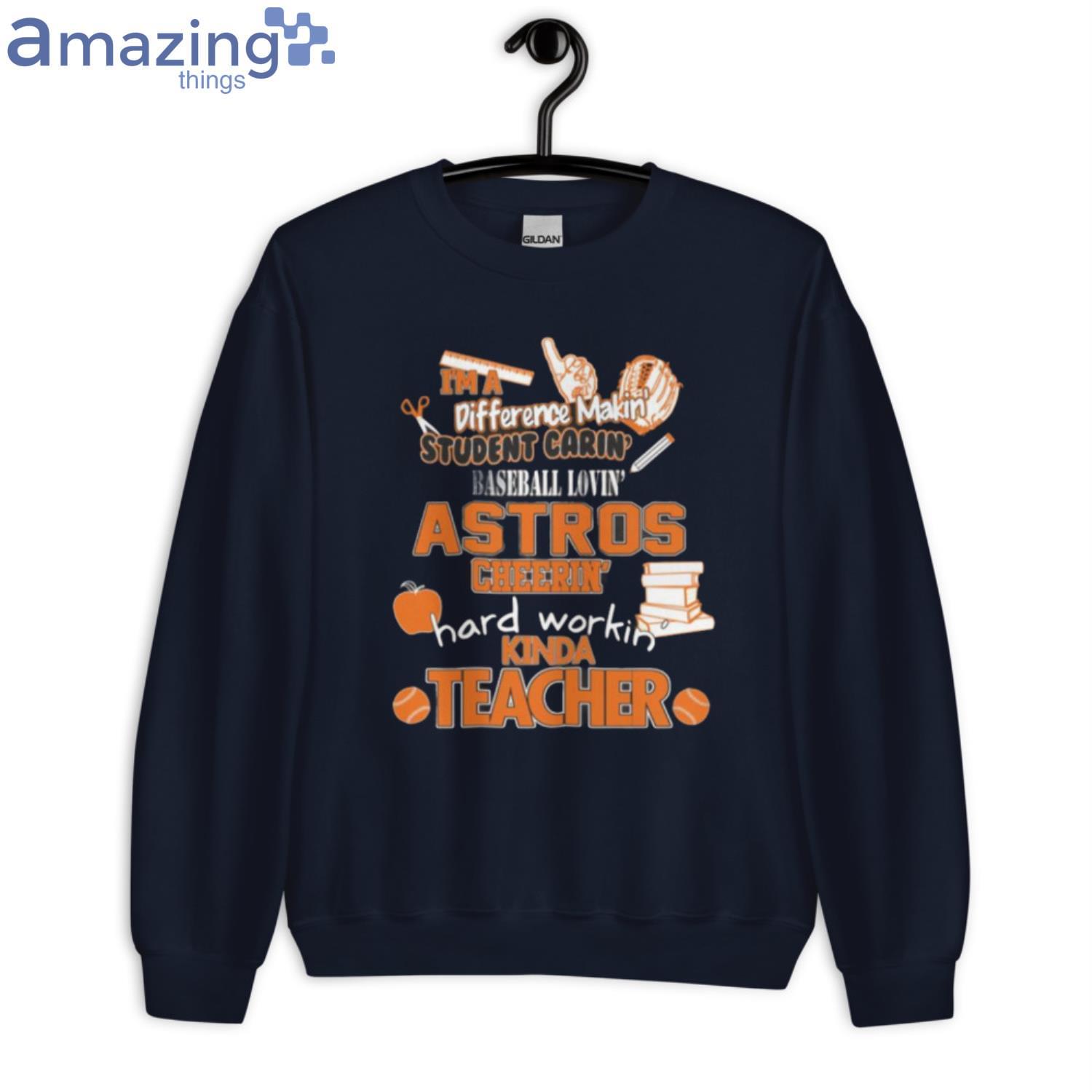 Houston Astros MLB I'm A Difference Making Student Caring Baseball