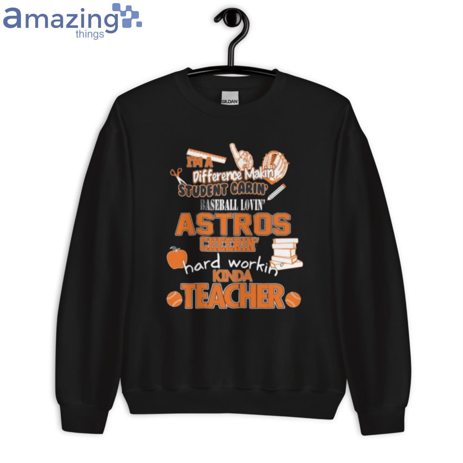 Astros Teacher Bleached T-Shirt