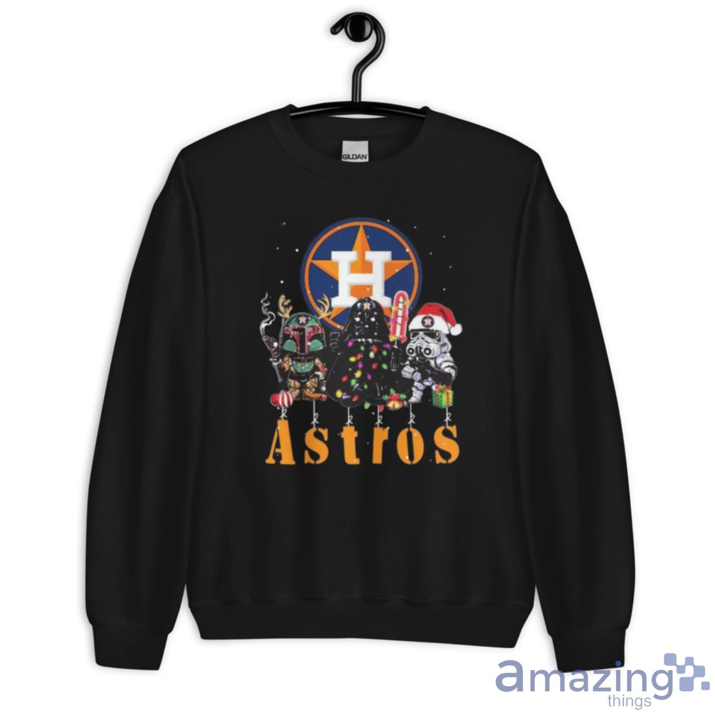 Personalized Houston Astros Darth Vader Star Wars All Over Print