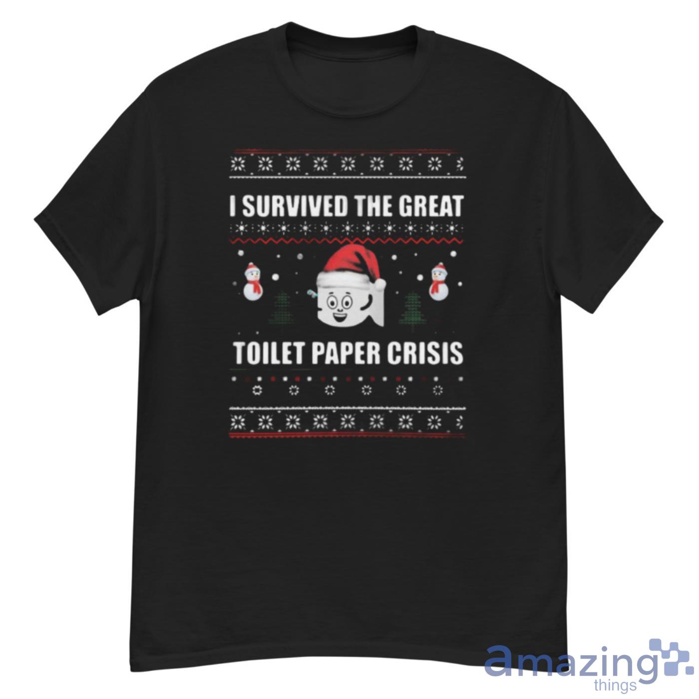 I Survived Great Toilet Paper Crisis Christmas Shirt - G500 Men’s Classic T-Shirt