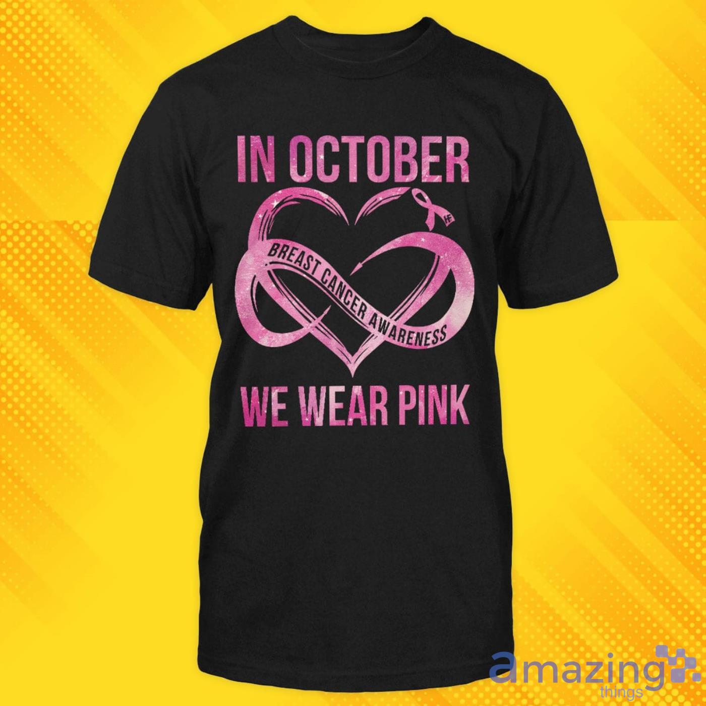 Pittsburgh Steelers I Wear Pink For Breast Cancer Awareness Shirt