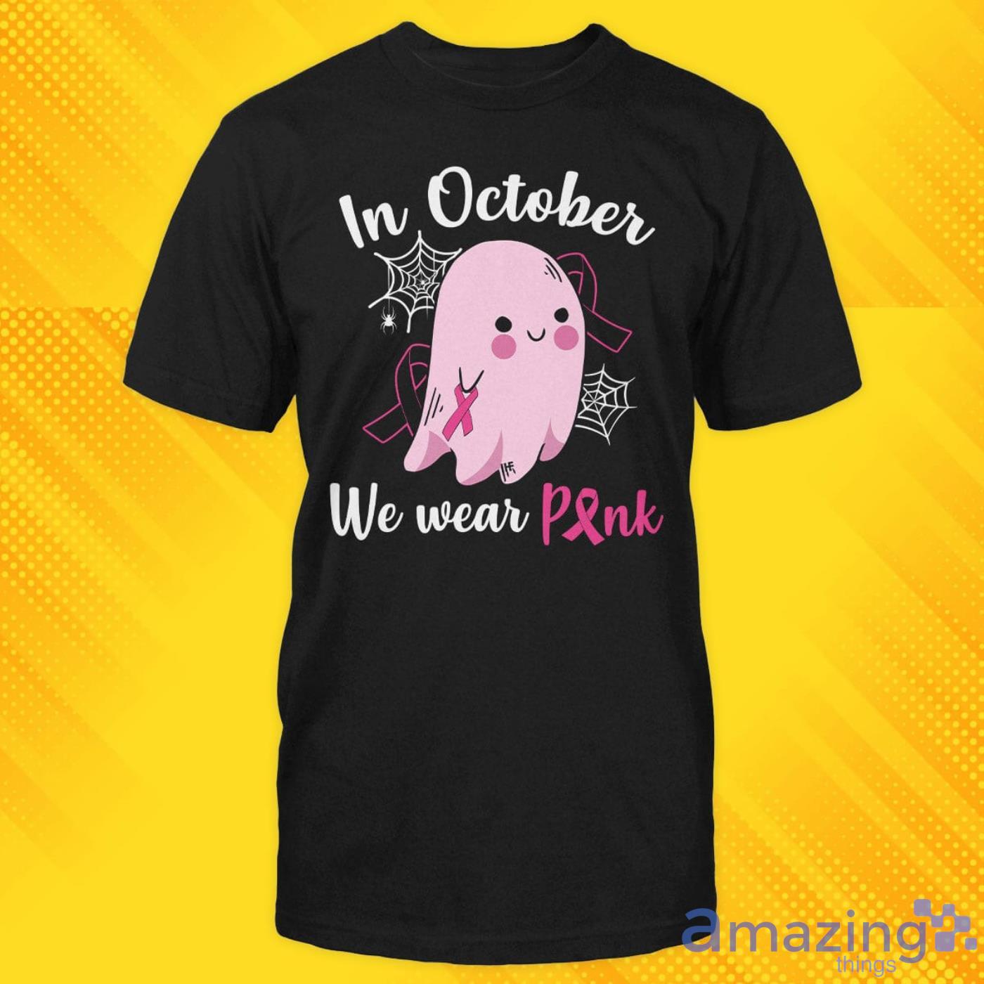 Real Cowboys Fan Wear Pink Breast Cancer Awareness T-Shirt