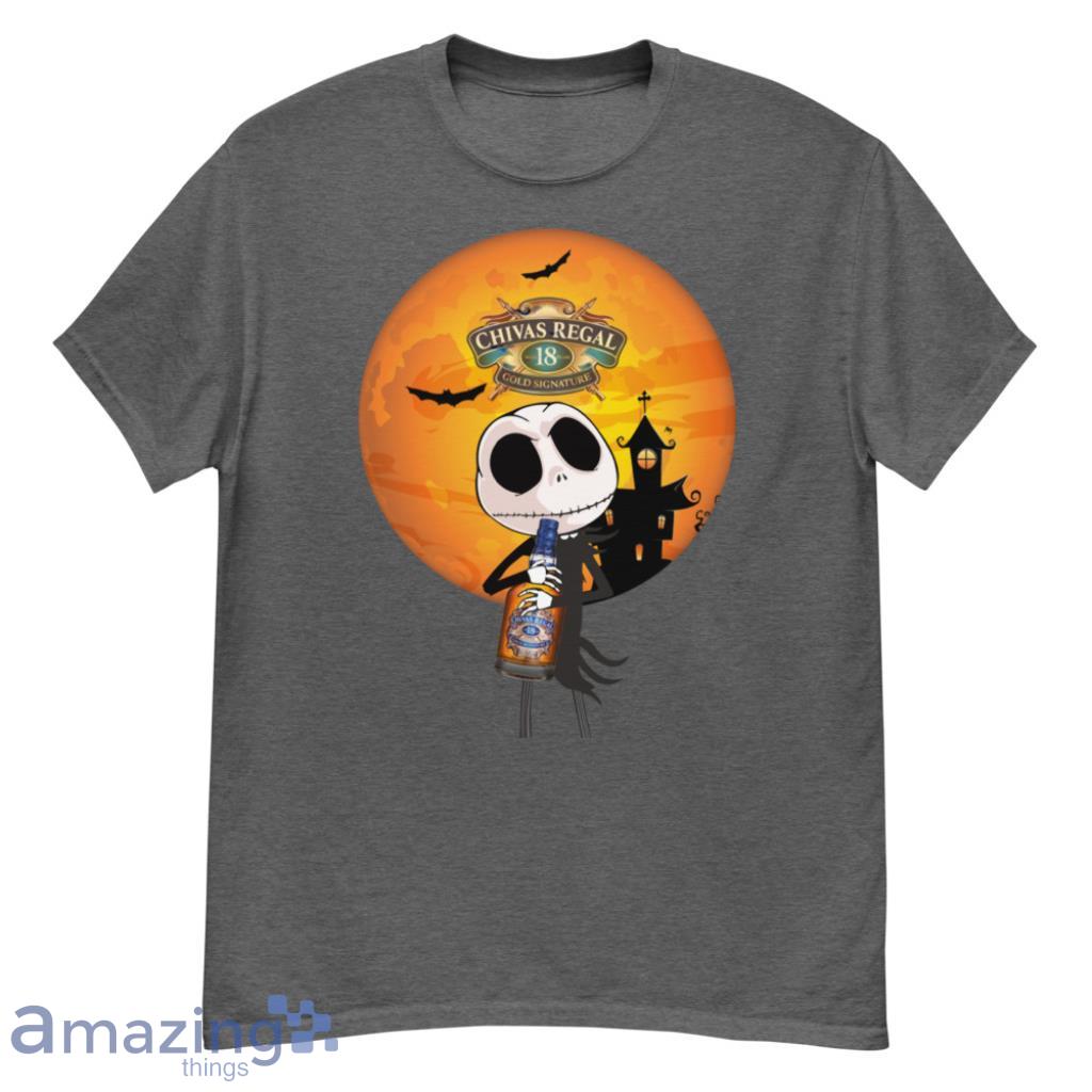 Jack Skellington Chivas Regal Blended Whiskey Scotch Halloween Shirt - G500 Men’s Classic T-Shirt-1