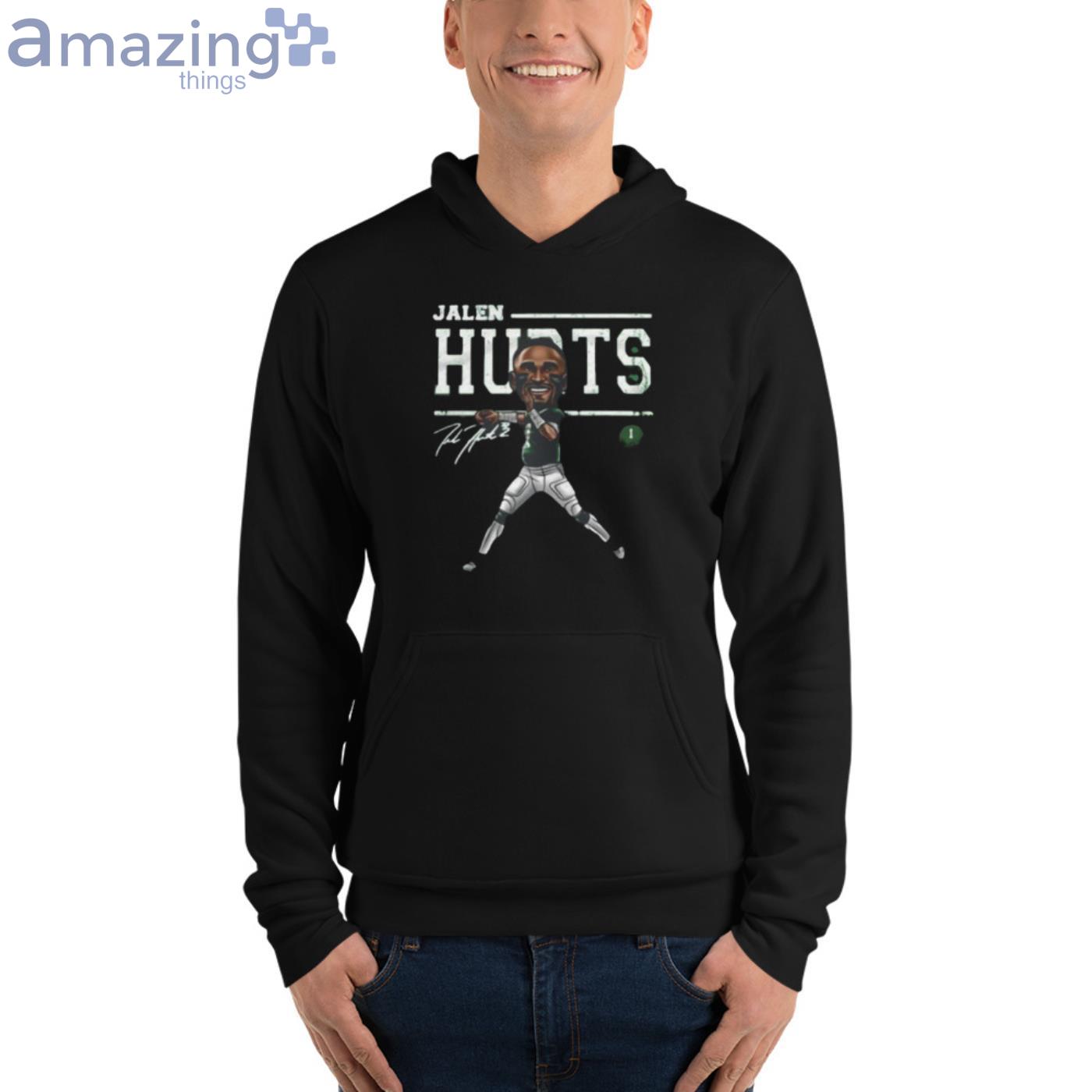 Official Jalen hurts Cartoon philadelphia eagles player shirt, hoodie,  sweater, long sleeve and tank top