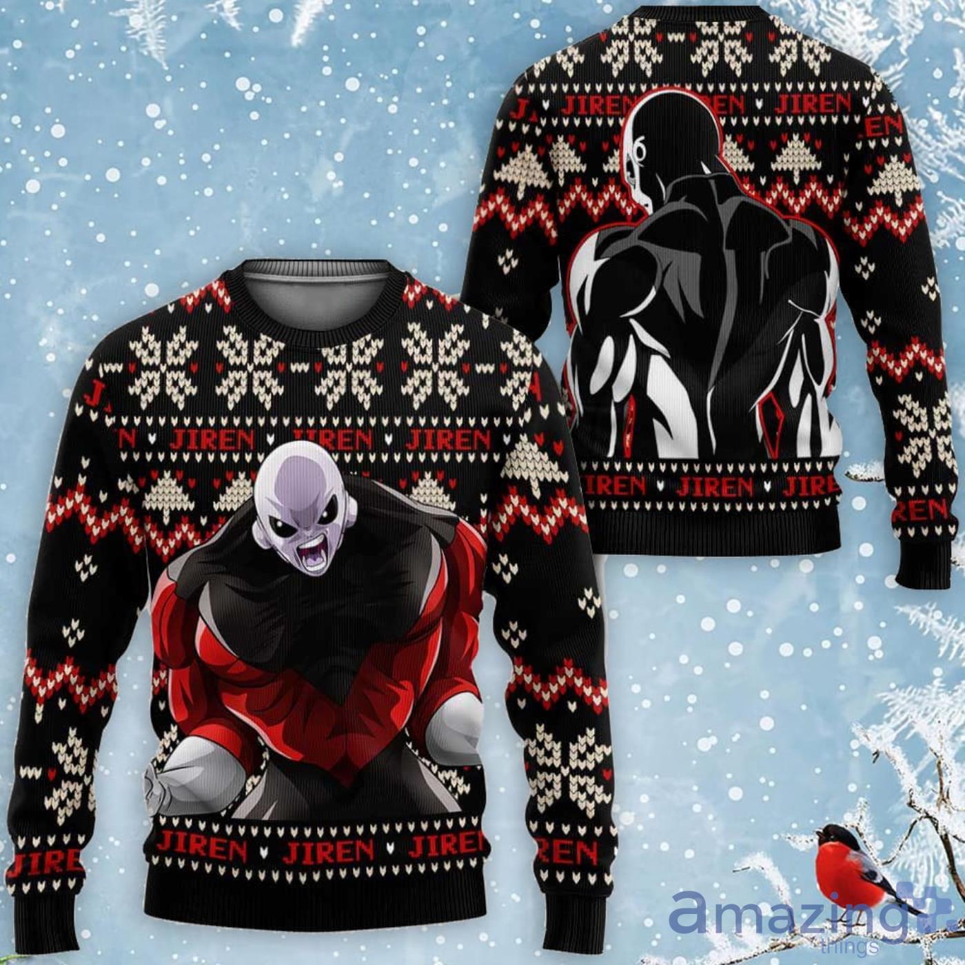 Jiren Custom Anime Dragon Ball Ugly Christmas Sweater Product Photo 1