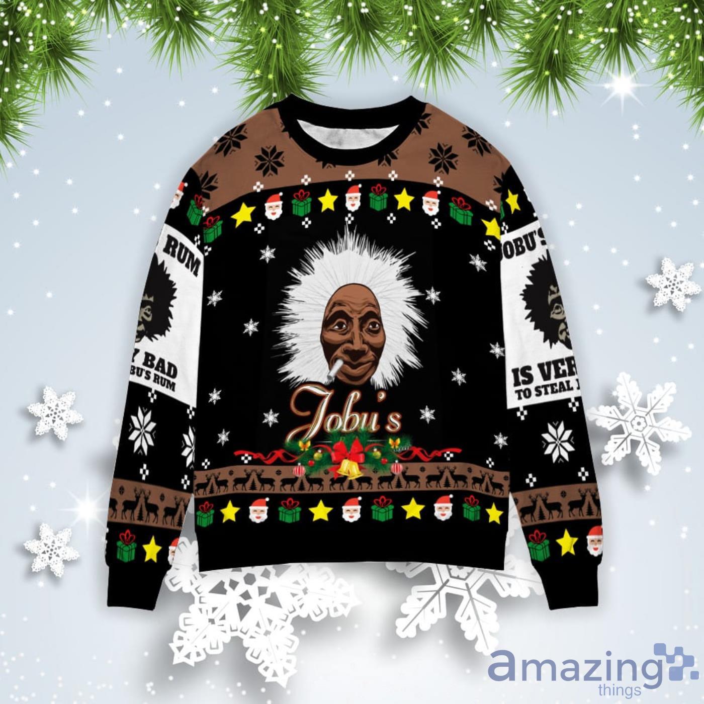 Buy Jobu's Rum Major League Ugly Christmas Sweater at cosplay