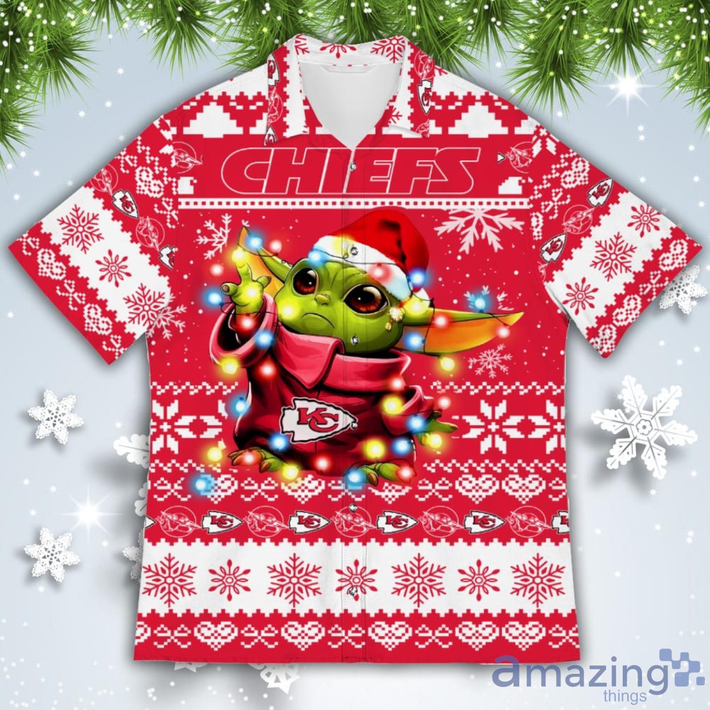 Pittsburgh Steelers NFL Baby Yoda Ugly Sweater Christmas Party