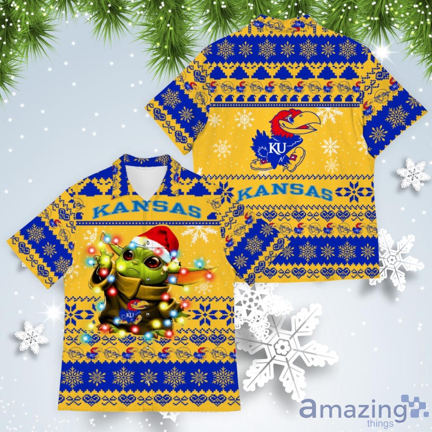 Baby Yoda Kansas City Chiefs Ugly Christmas Sweater - Shirt Low Price