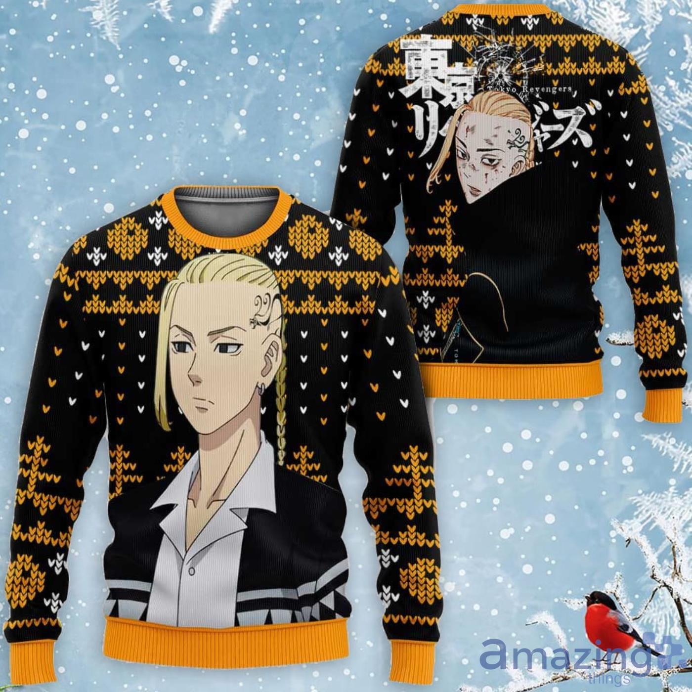 Ken Ryuuguuji Draken Custom Anime Tokyo Revengers Ugly Christmas Sweater