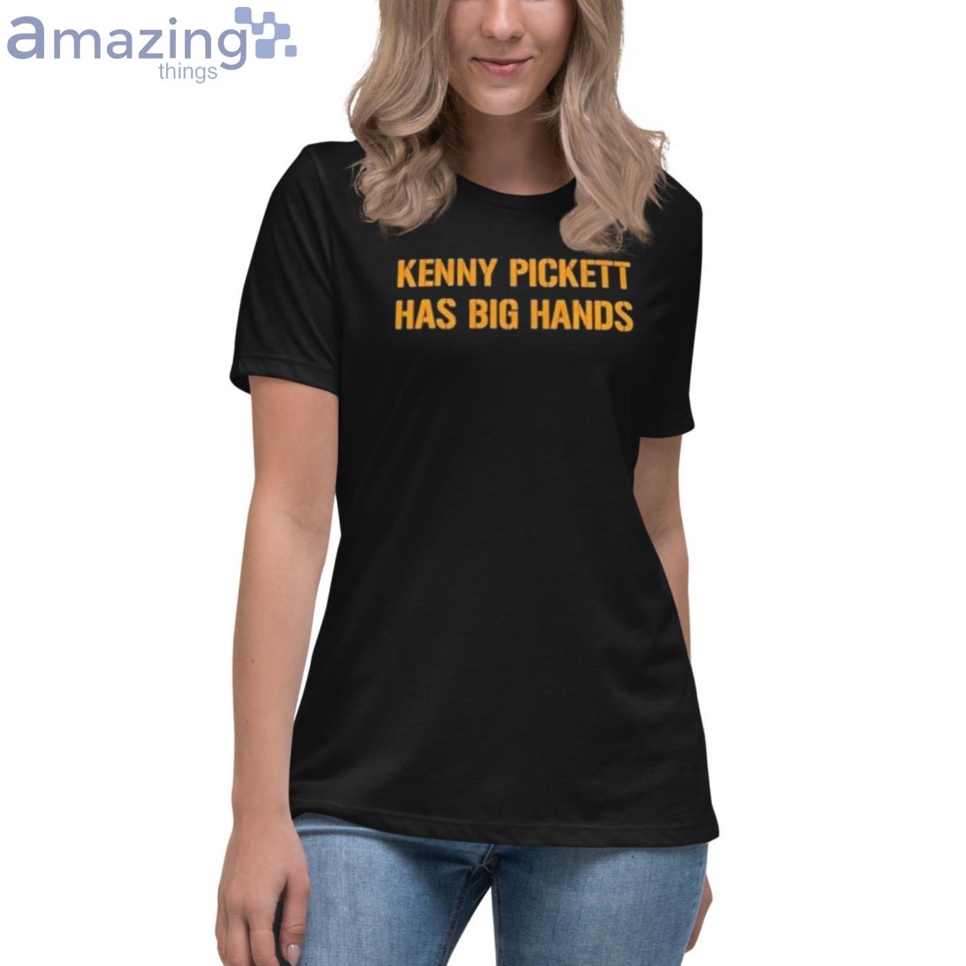 Kenny Pickett Has Big Hands Nfl Draft T-Shirt