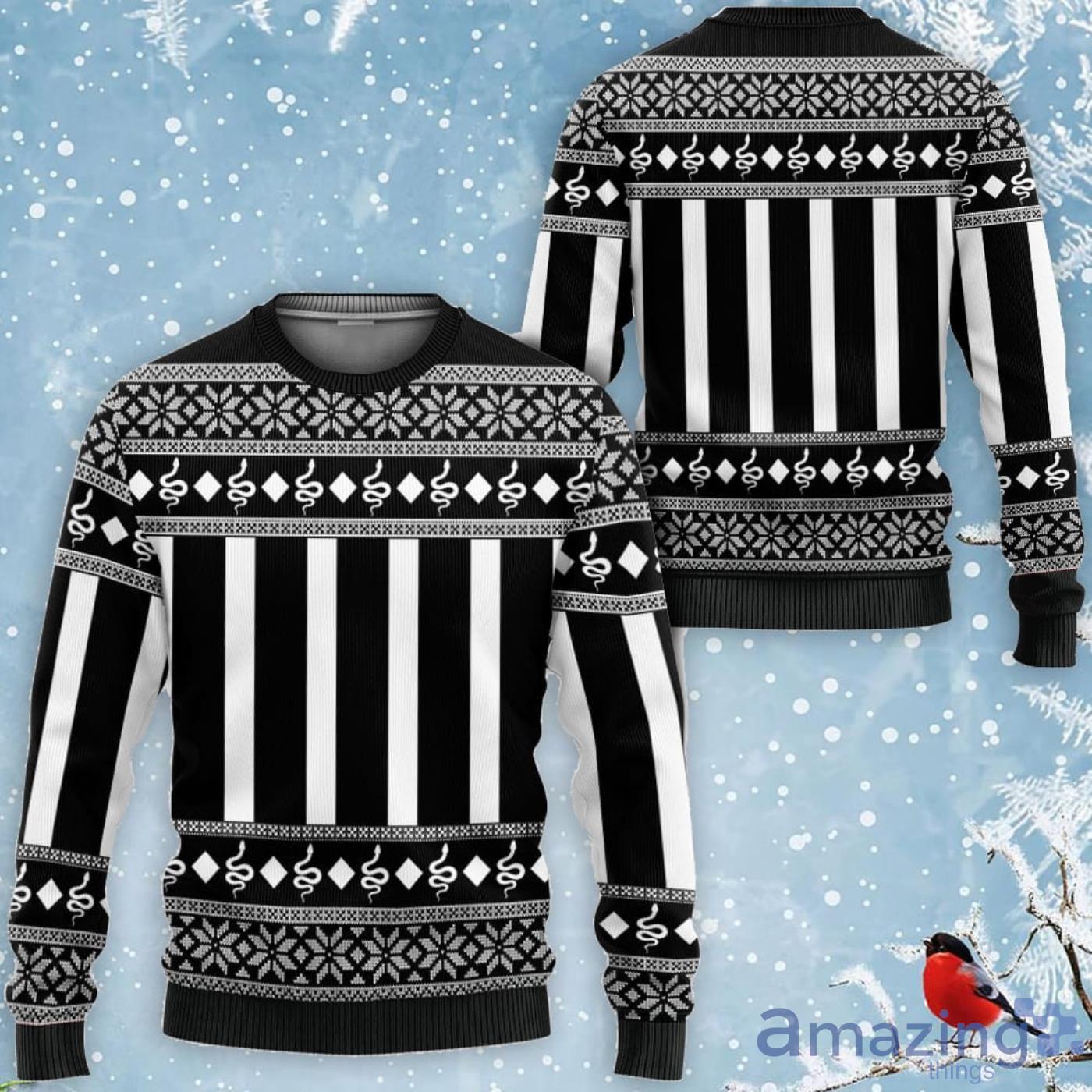 Kimetsu Obanai Iguro Custom Anime Ugly Christmas Sweater Product Photo 1