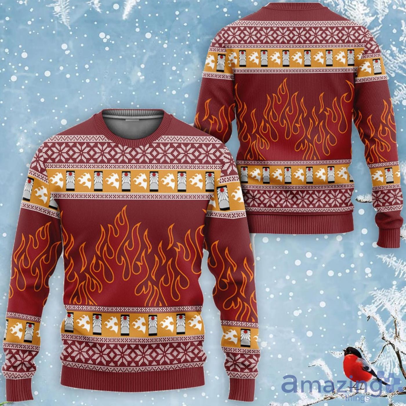 Kimetsu Yoriichi Tsugikuni Custom Anime Ugly Christmas Sweater Product Photo 1