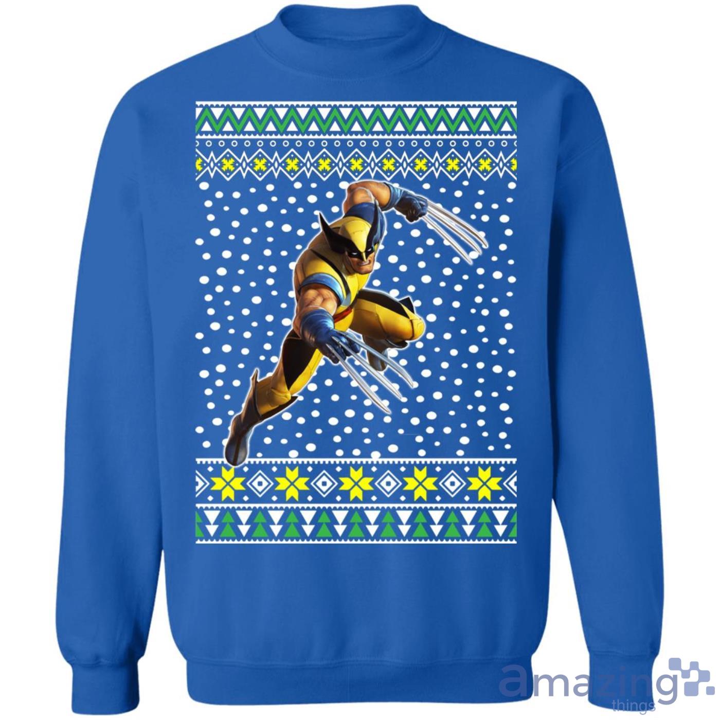 Logan Wolverine Christmas Sweatshirt Product Photo 1