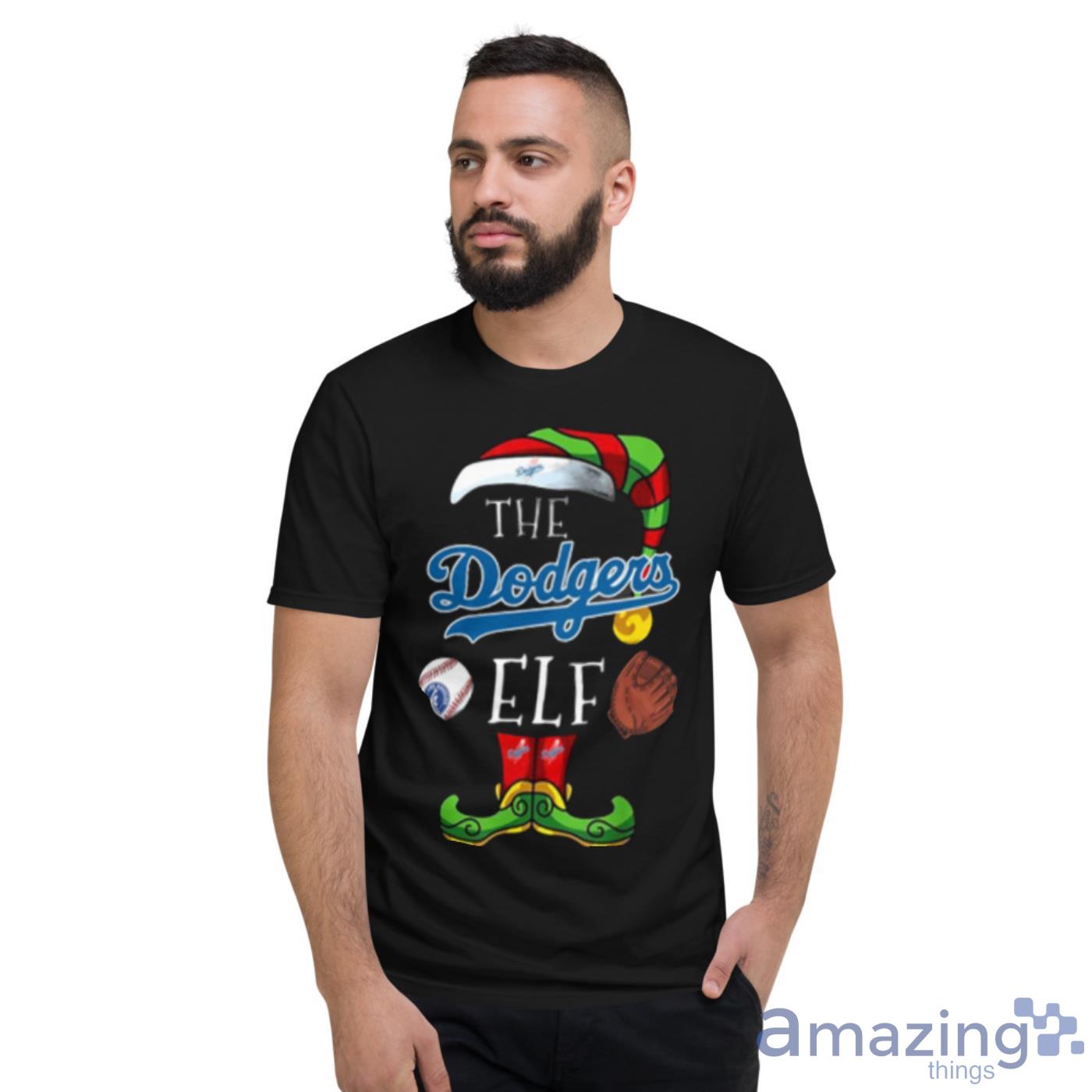 Los Angeles Dodgers Christmas ELF Funny MLB Shirt
