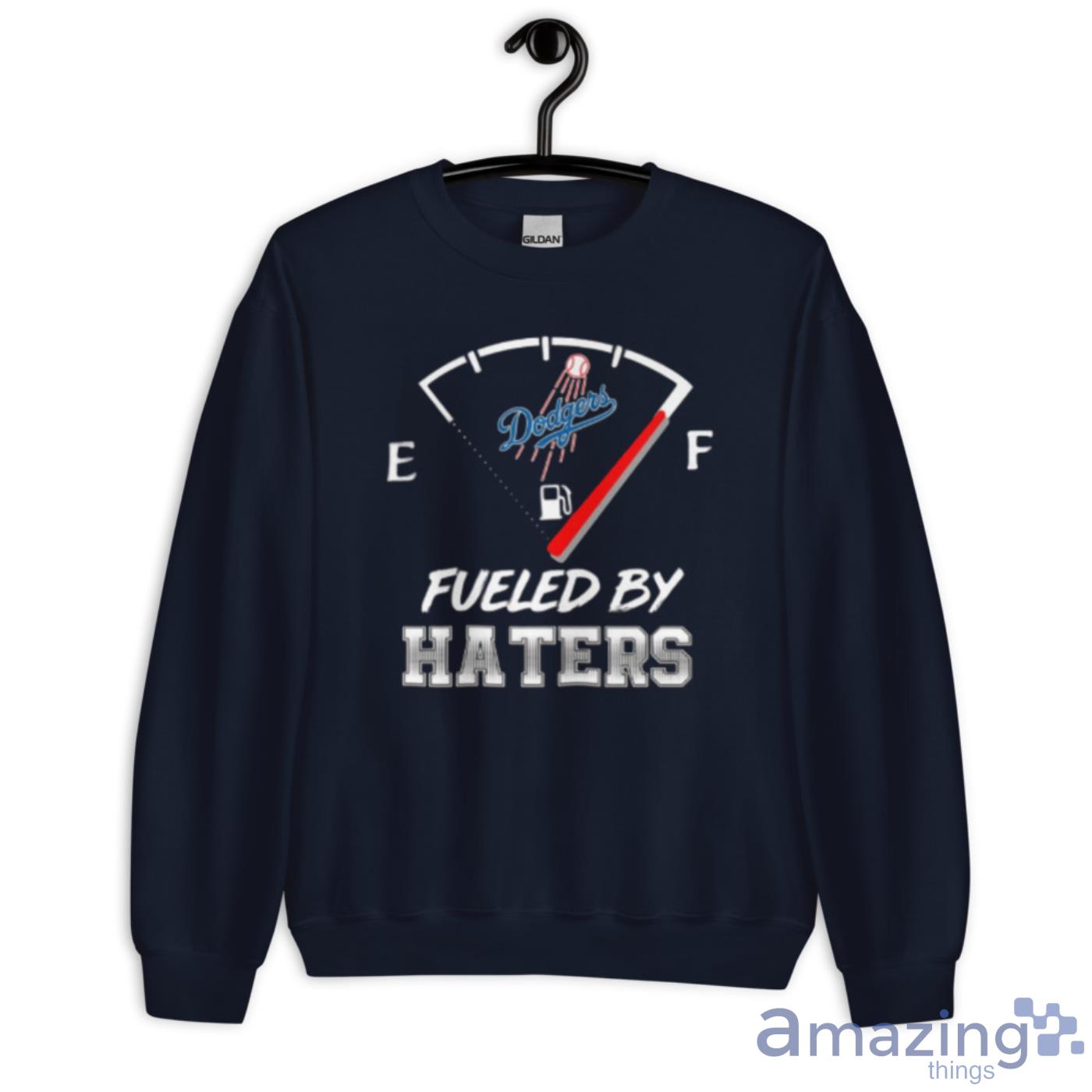 Los Angeles Dodgers MLB Baseball Fueled By Haters Sports Youth Sweatshirt