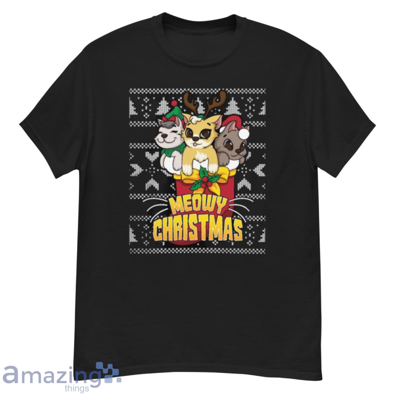 meowy catmas shirt