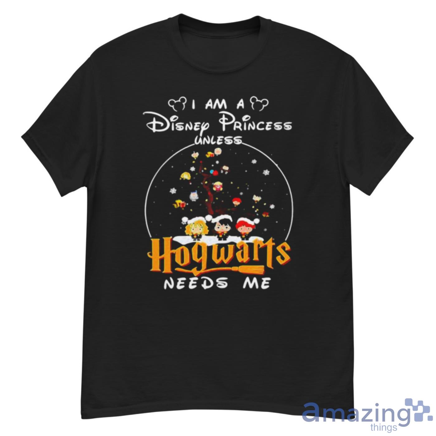 Merry Christmas I Am A Disney Princess Unless Hogwarts Needs Me Harry Potter Shirt - G500 Men’s Classic T-Shirt