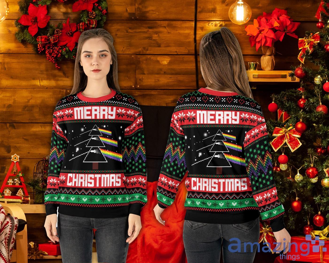 Merry Christmas Legiftstore Prism Sweater Ugly Legiftstore Prism Christmas Sweater Product Photo 1