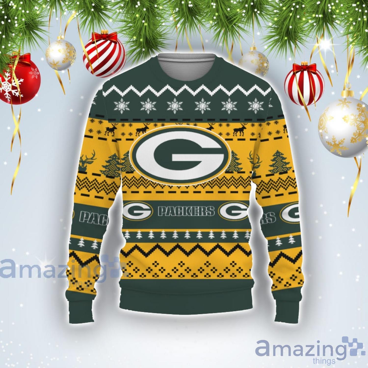 ugly sweater green bay packers