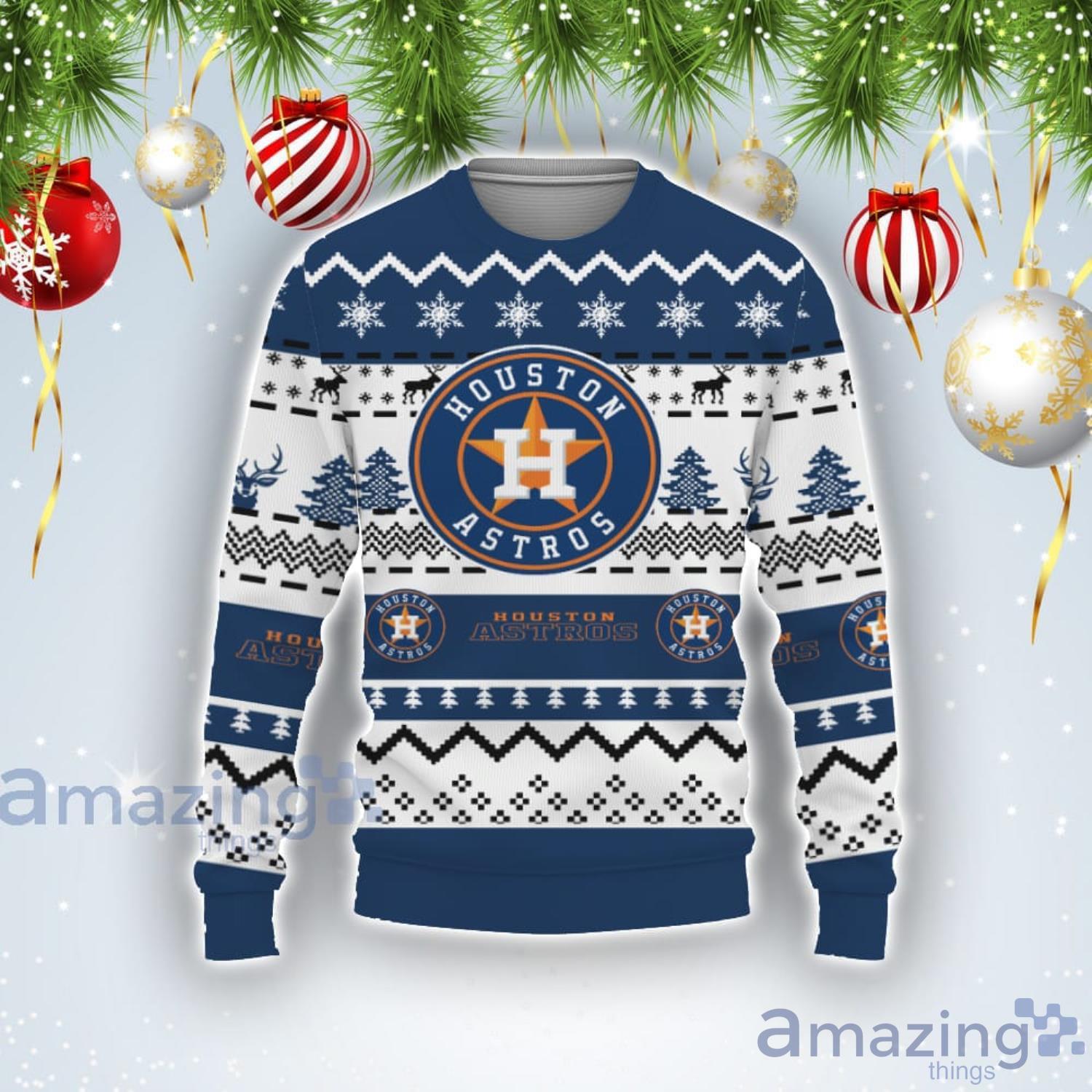 Astros 2025 christmas sweater