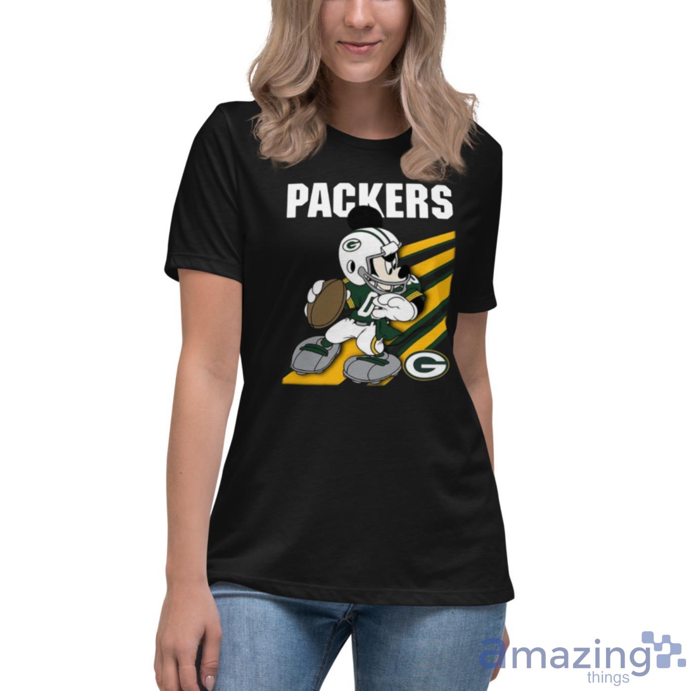 Mickey Mouse Green Bay Packers Shirt - High-Quality Printed Brand