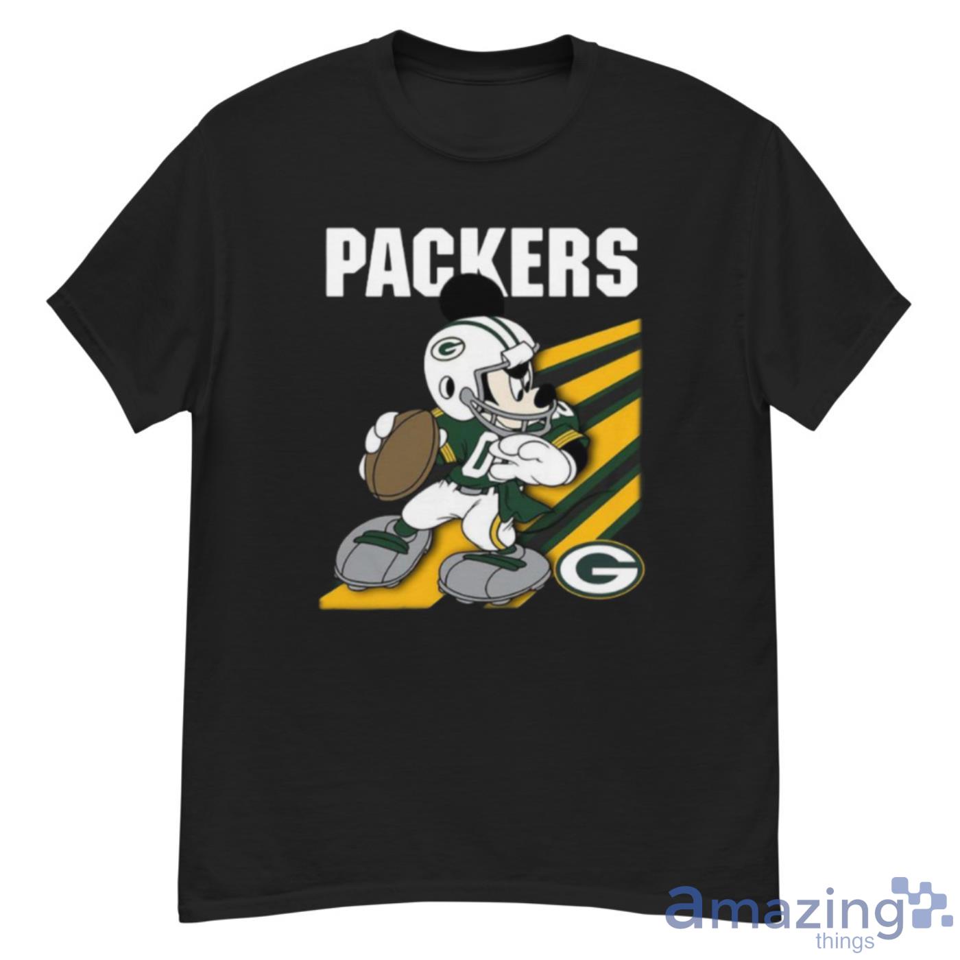 Mickey Mouse Green Bay Packers Shirt - High-Quality Printed Brand