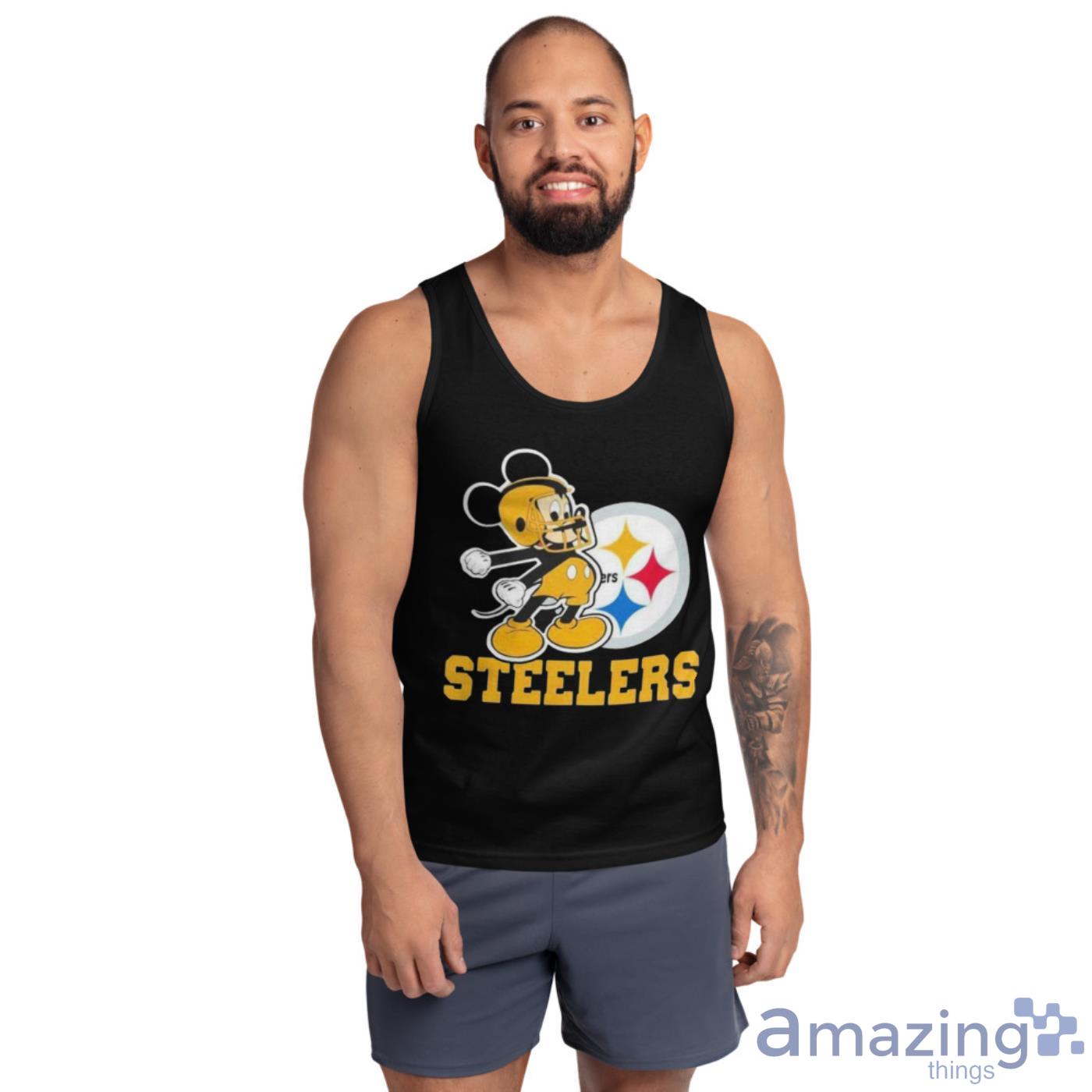 Mickey Mouse Pittsburgh Steelers Football Logo Team Shirt