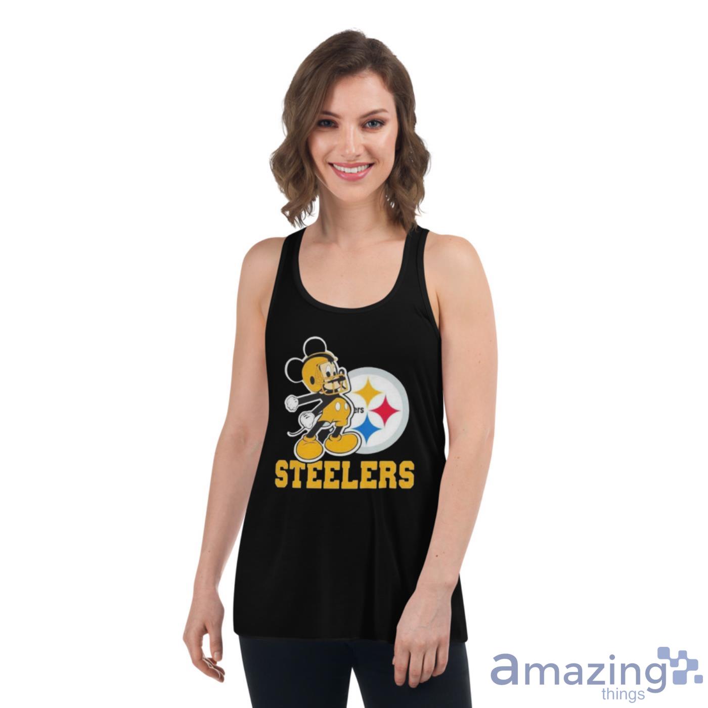 Pretty Mickey Mouse Pittsburgh Steelers Football Logo Team Shirt -  ProposeTees