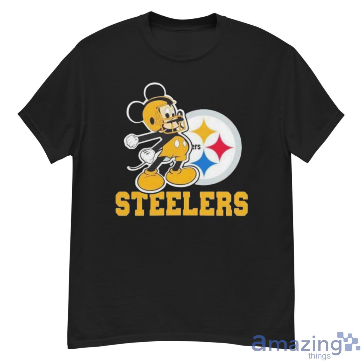 This Girl Loves Her Pittsburgh Steelers And Mickey Disney T-Shirt - T-shirts  Low Price