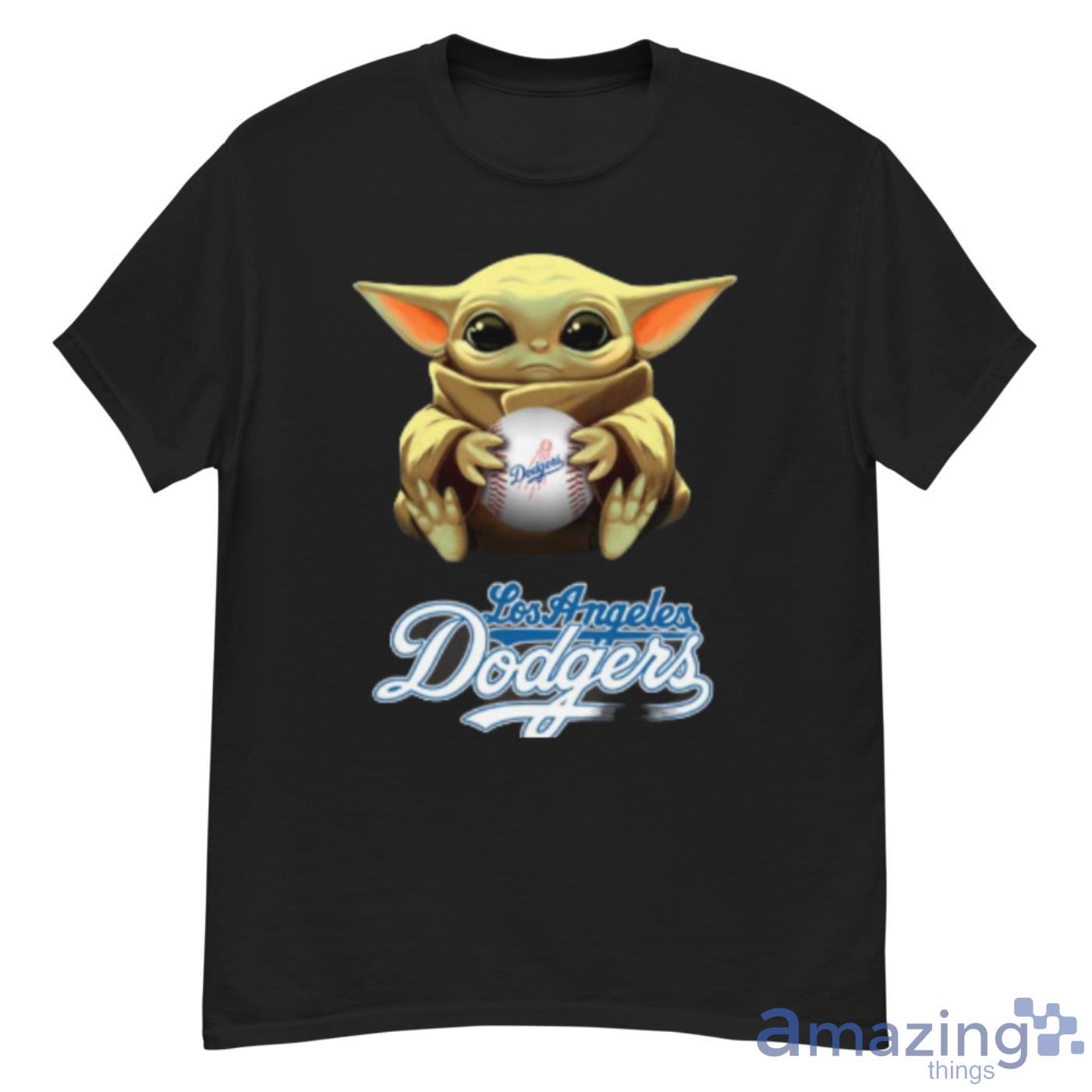 Los Angeles Dodgers Baby Yoda Hawaiian Shirt & Short