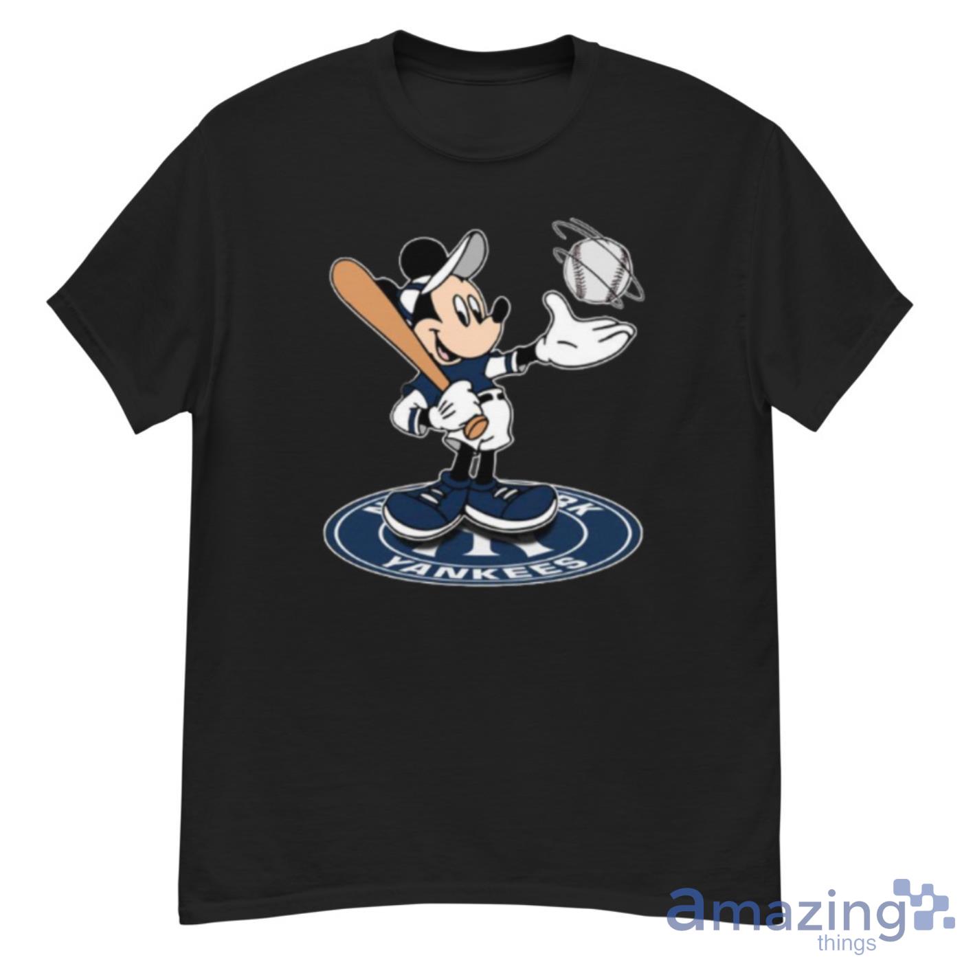 Baseball Mickey Team New York Yankees Youth T-Shirt 