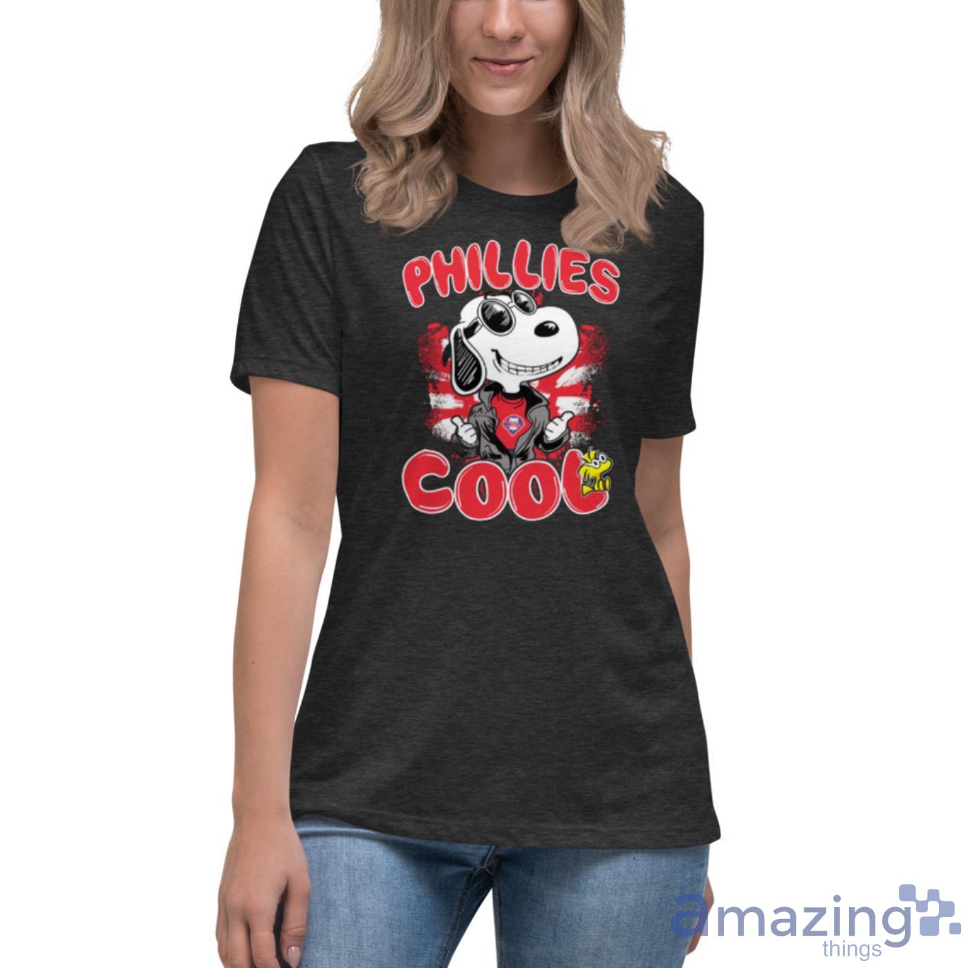 MLB Baseball Philadelphia Phillies Cool Snoopy Shirt Best Fans