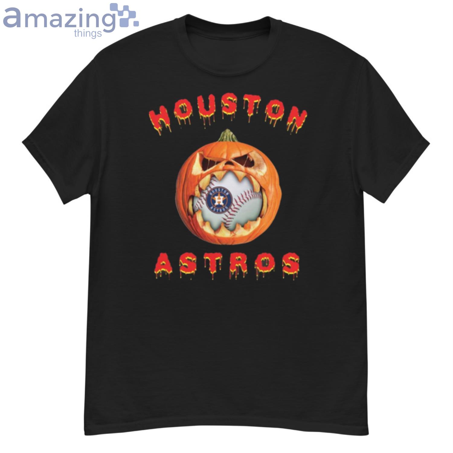 MLB Houston Astros Boys' Long Sleeve T-Shirt - XS