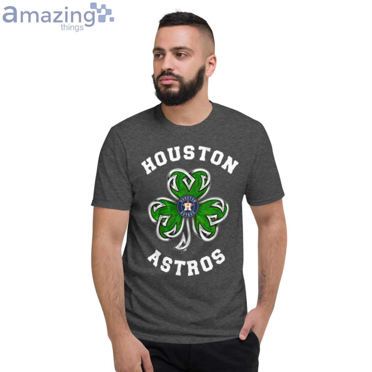 MLB Houston Astros Three Leaf Clover St Patrick's Day Baseball