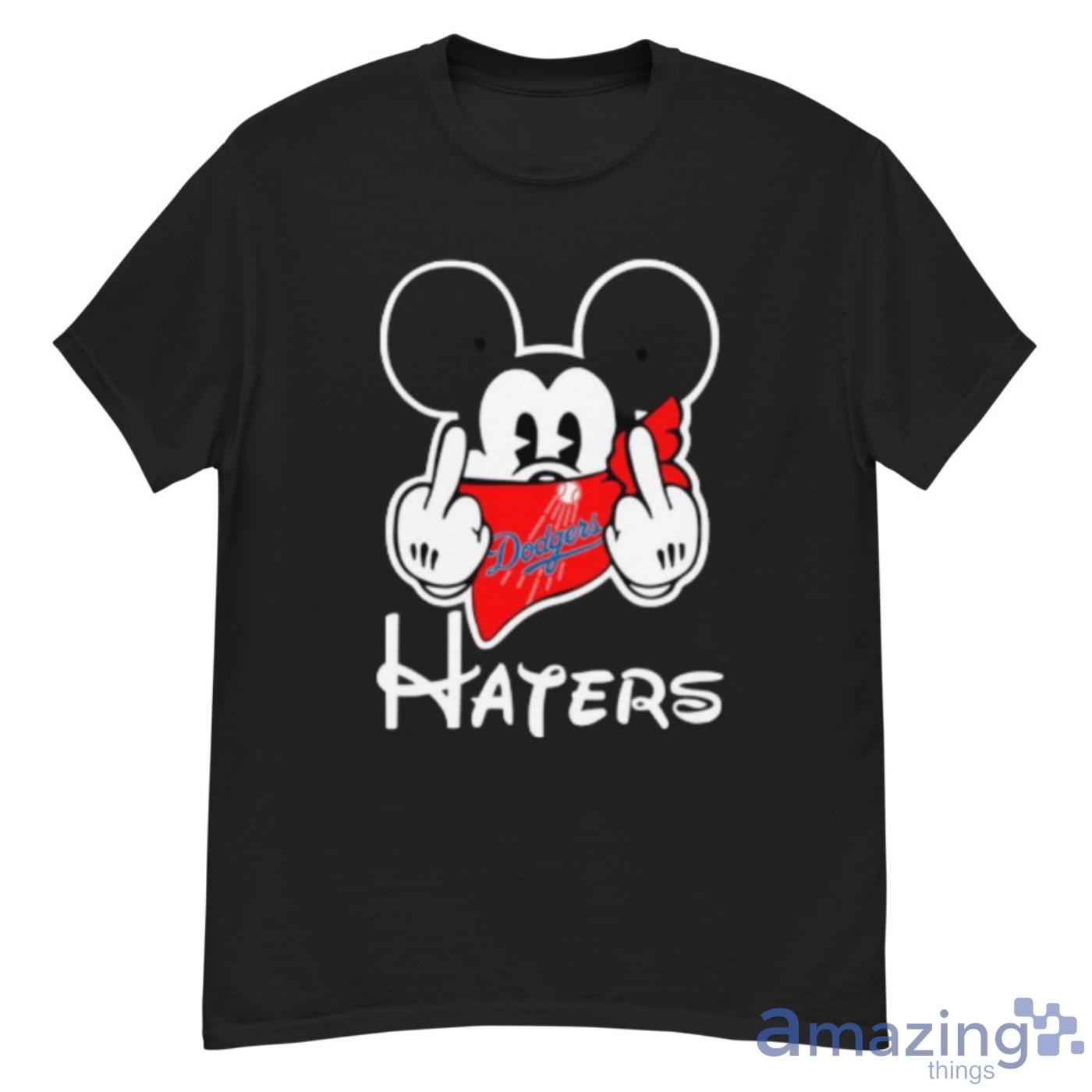 mickey mouse dodgers shirt