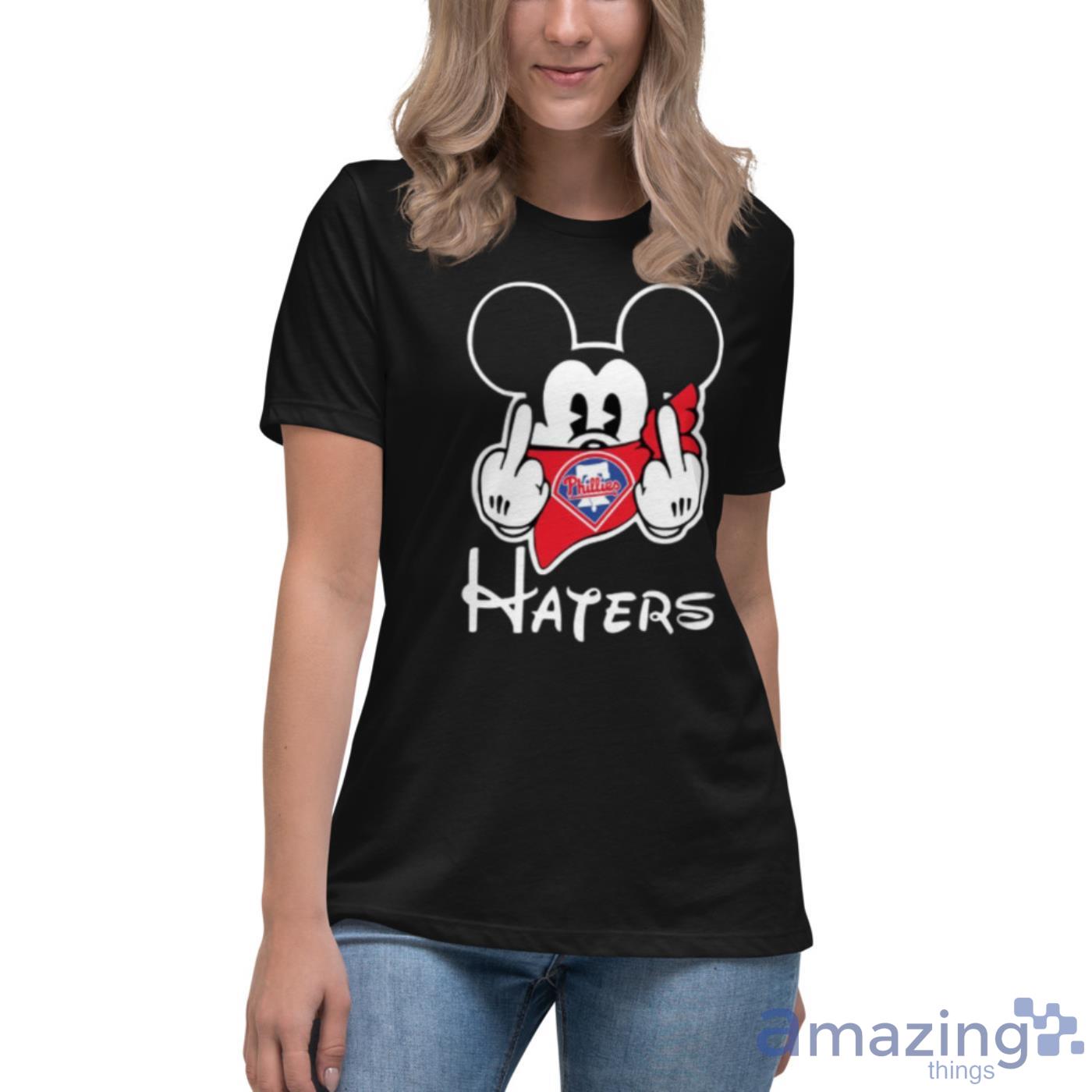 MLB St.Louis Cardinals Haters Gonna Hate Mickey Mouse Disney Baseball T  Shirt_000 Women's T-Shirt
